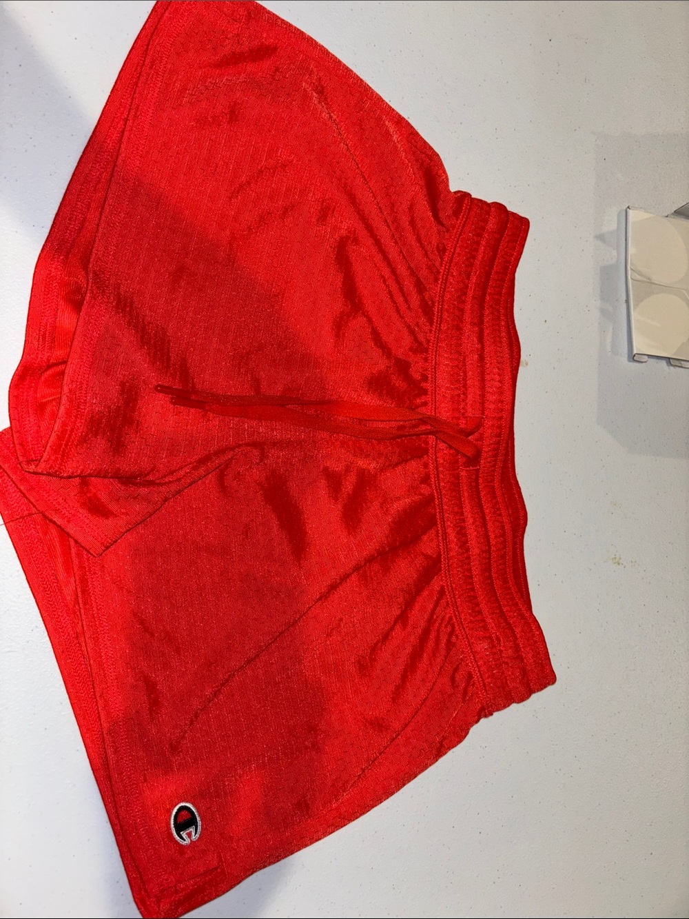 Champion Bright Red Women's Athletic Shorts